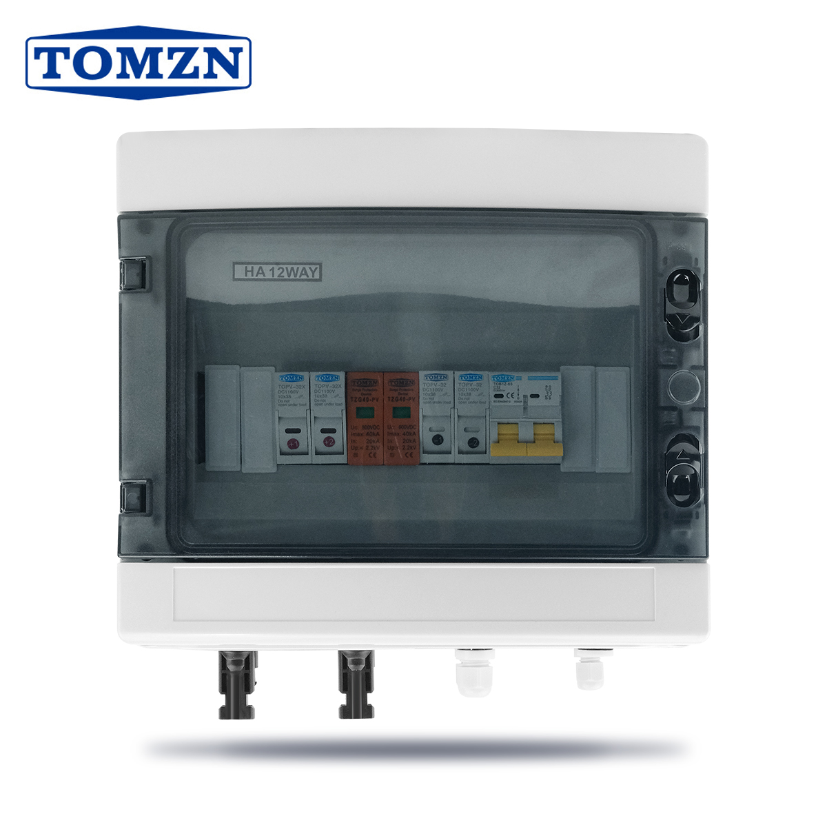 Solar Combiner Box - Caixa Combinadora Solar Fotovoltaica com Proteção