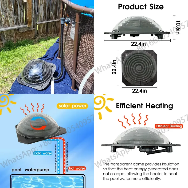 Solar Water Pump - Sistema Portátil de Aquecimento Solar para