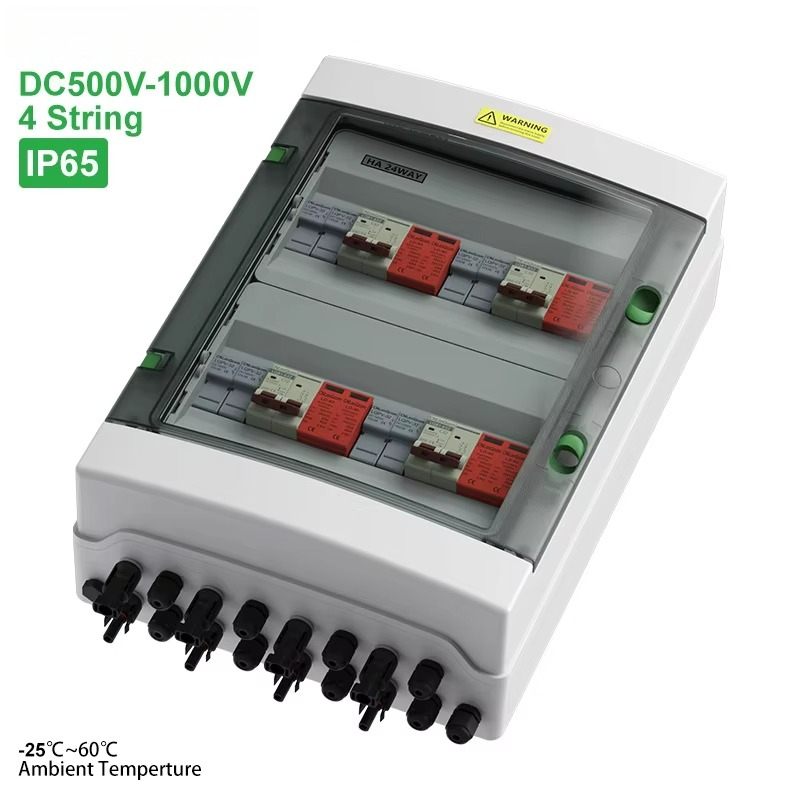 Solar Combiner Box - Cnlonqcom caixa combinadora fotovoltaica 500v 4
