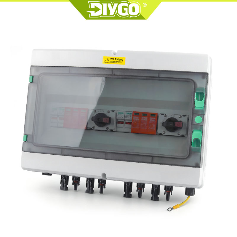 Solar Combiner Box - Caixa Combinadora Solar Fotovoltaica DIY GO
