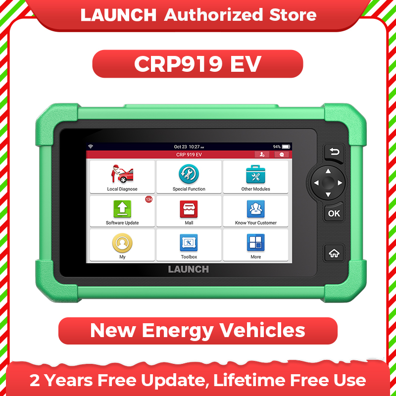 Renewable Energy Engineering - LAUNCH CRP919 EV Scanner de Nova