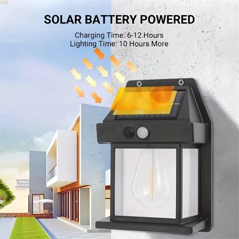 Renewable Energy House - Luz de Parede LED Solar à