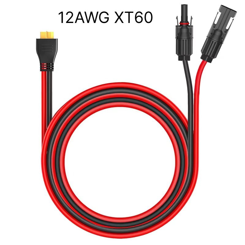 Anker Power Station Solix F3800 - Cabo solar 3M XT60 fêmea para