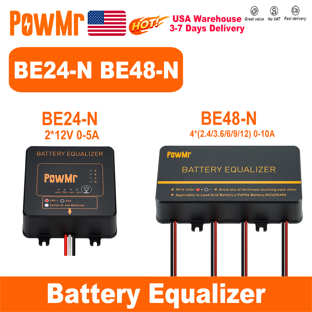 Equalizador de Bateria PowMr U - Renewable Energy House avaliação e preço