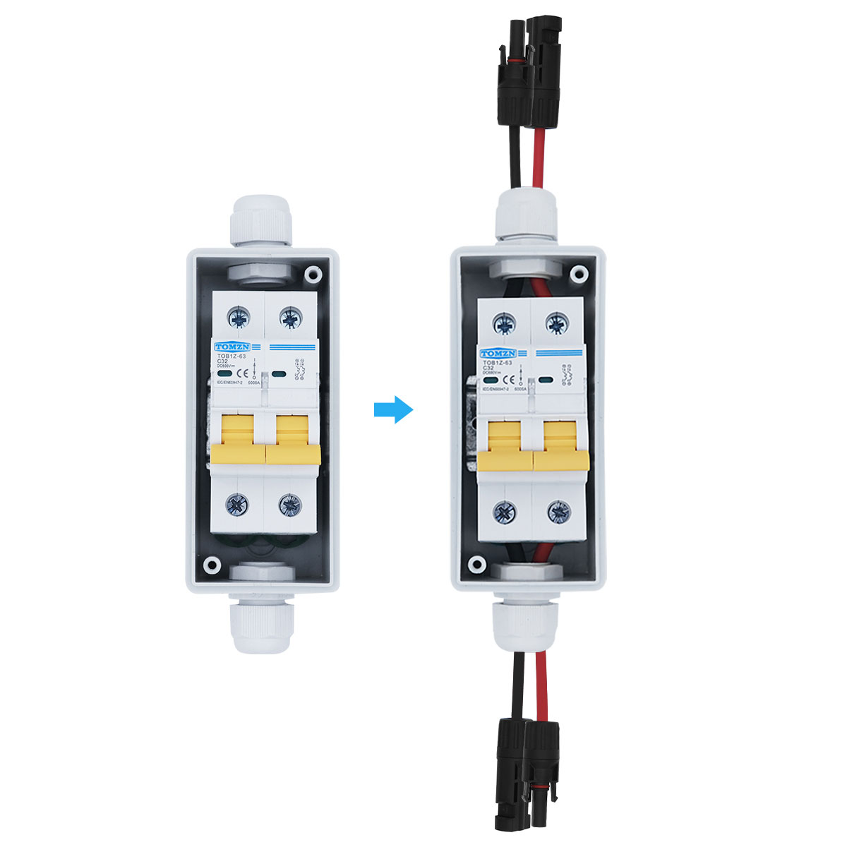 1 unidade de Caixa Combinadora - Solar Combiner Box avaliação e preço