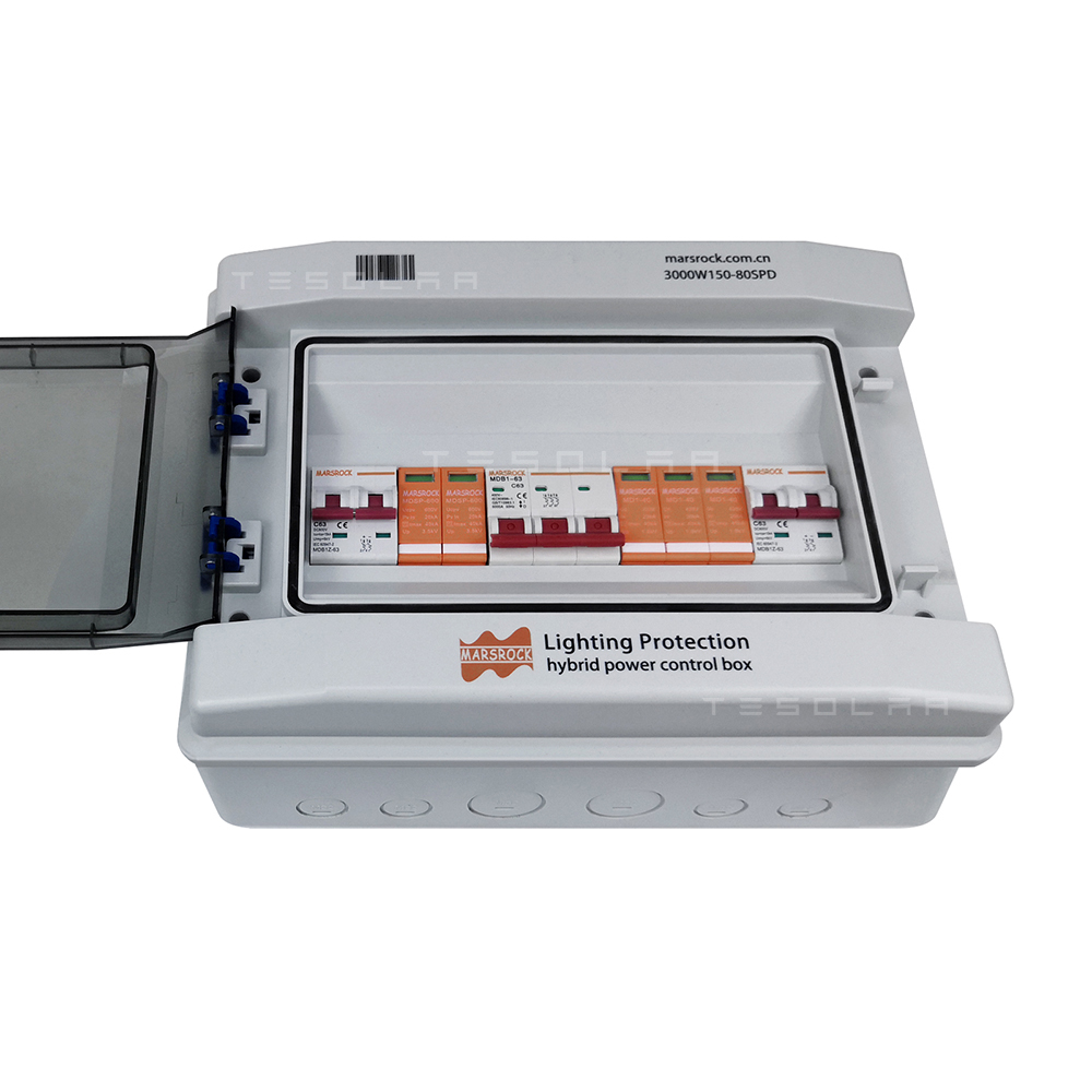 Proteção de iluminação vento s - Solar Combiner Box avaliação e preço