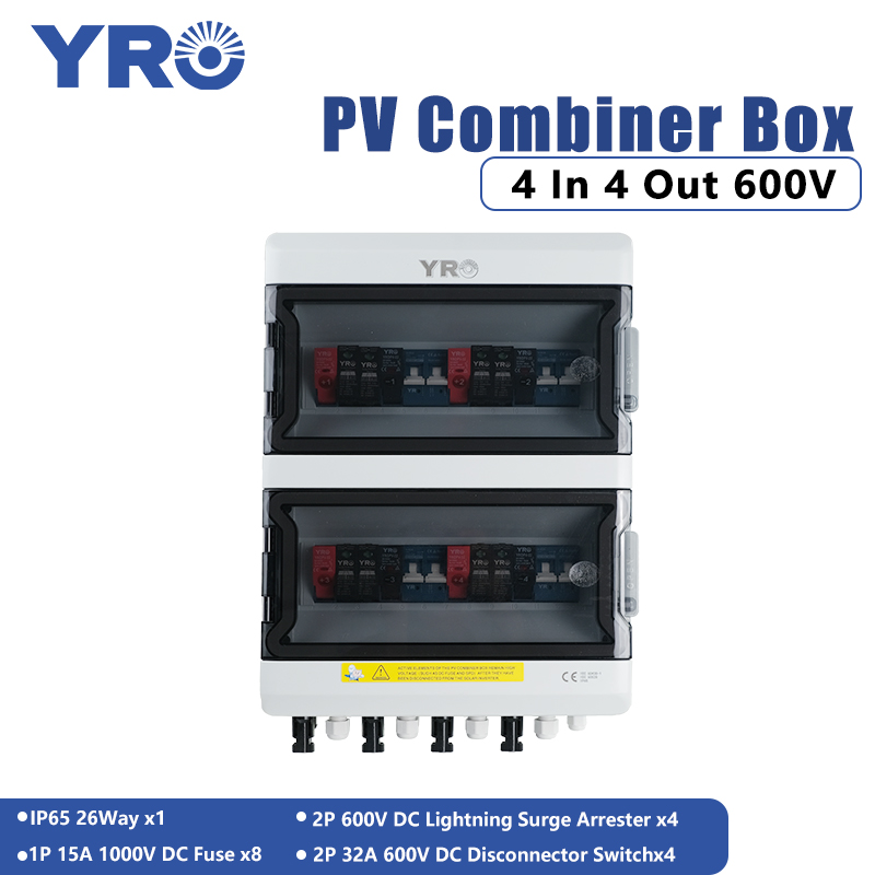 Caixa Combinadora PV 4 entrada - Solar Combiner Box avaliação e preço