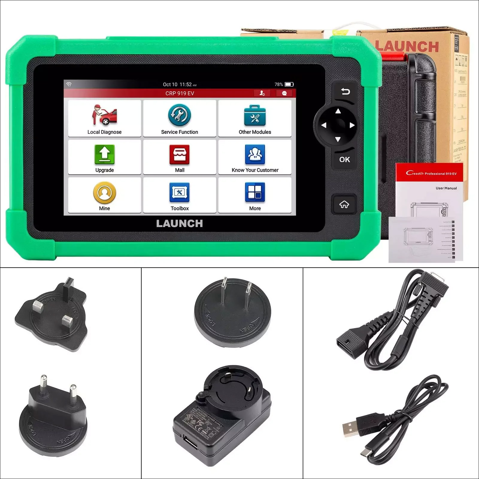 LAUNCH CRP919 EV Scanner de No - Renewable Energy Engineering avaliação e preço
