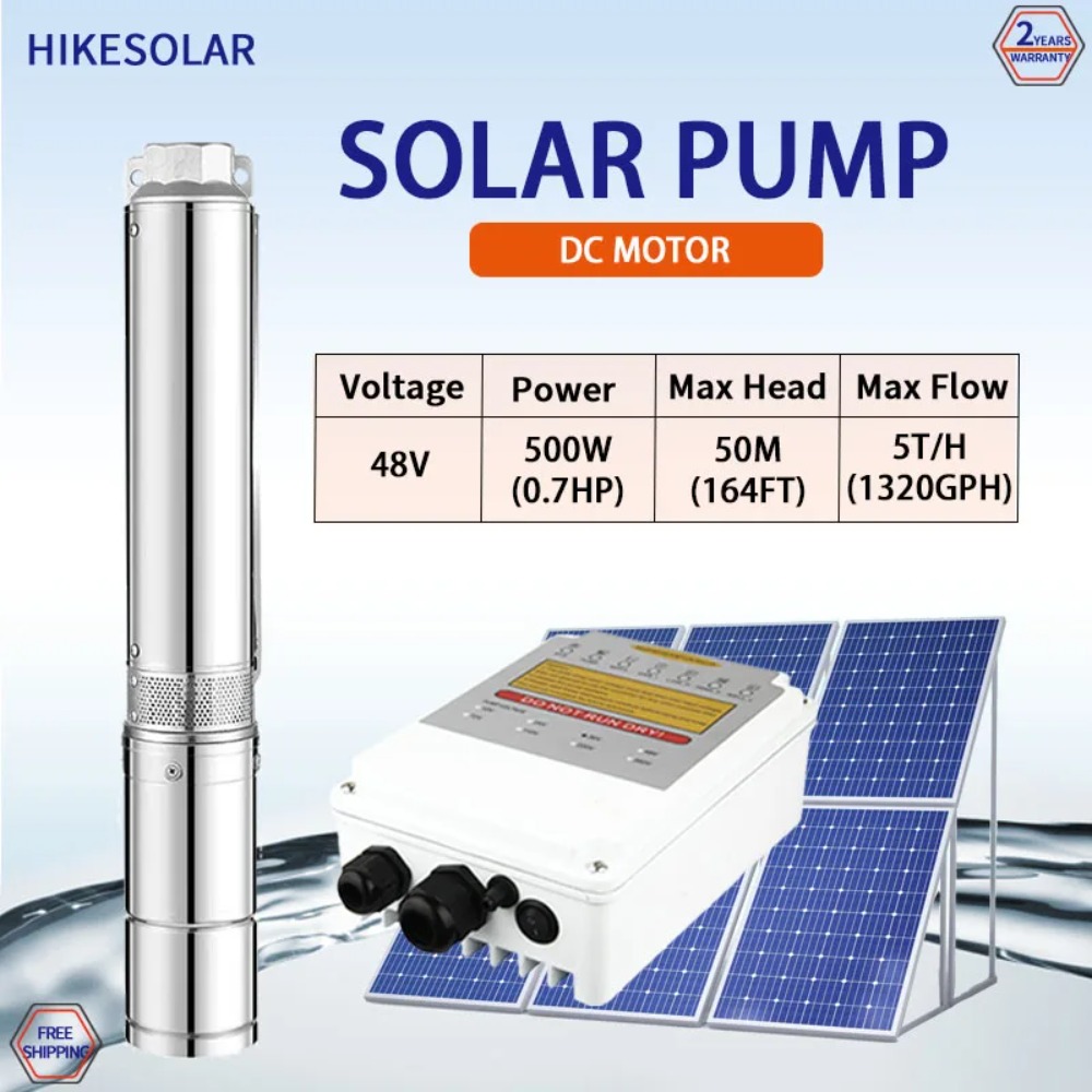 Bomba Solar Submersível de Poç - Solar Water Pump avaliação e preço
