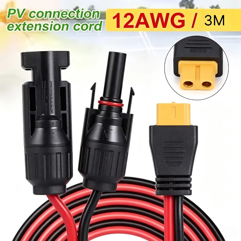 Cabo solar 3M XT60/XT60i fêmea - Anker Power Station Solix F3800 avaliação e preço